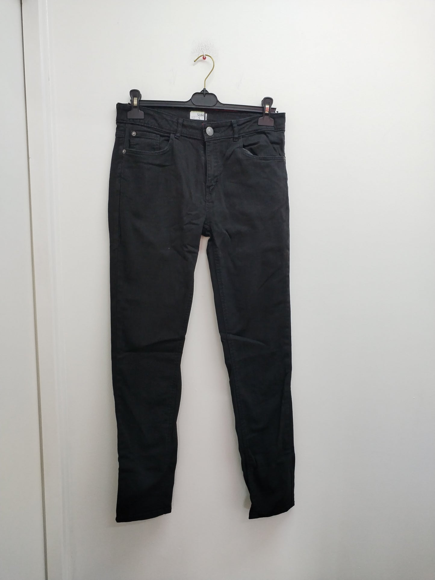 Jeans Kiabi noir slim fit Taille S