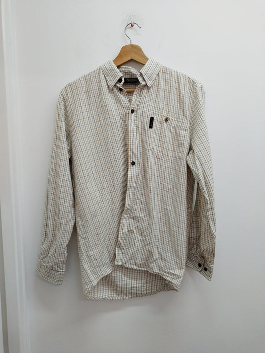 Chemise Seeland blanche à carreaux Taille 16 Ans
