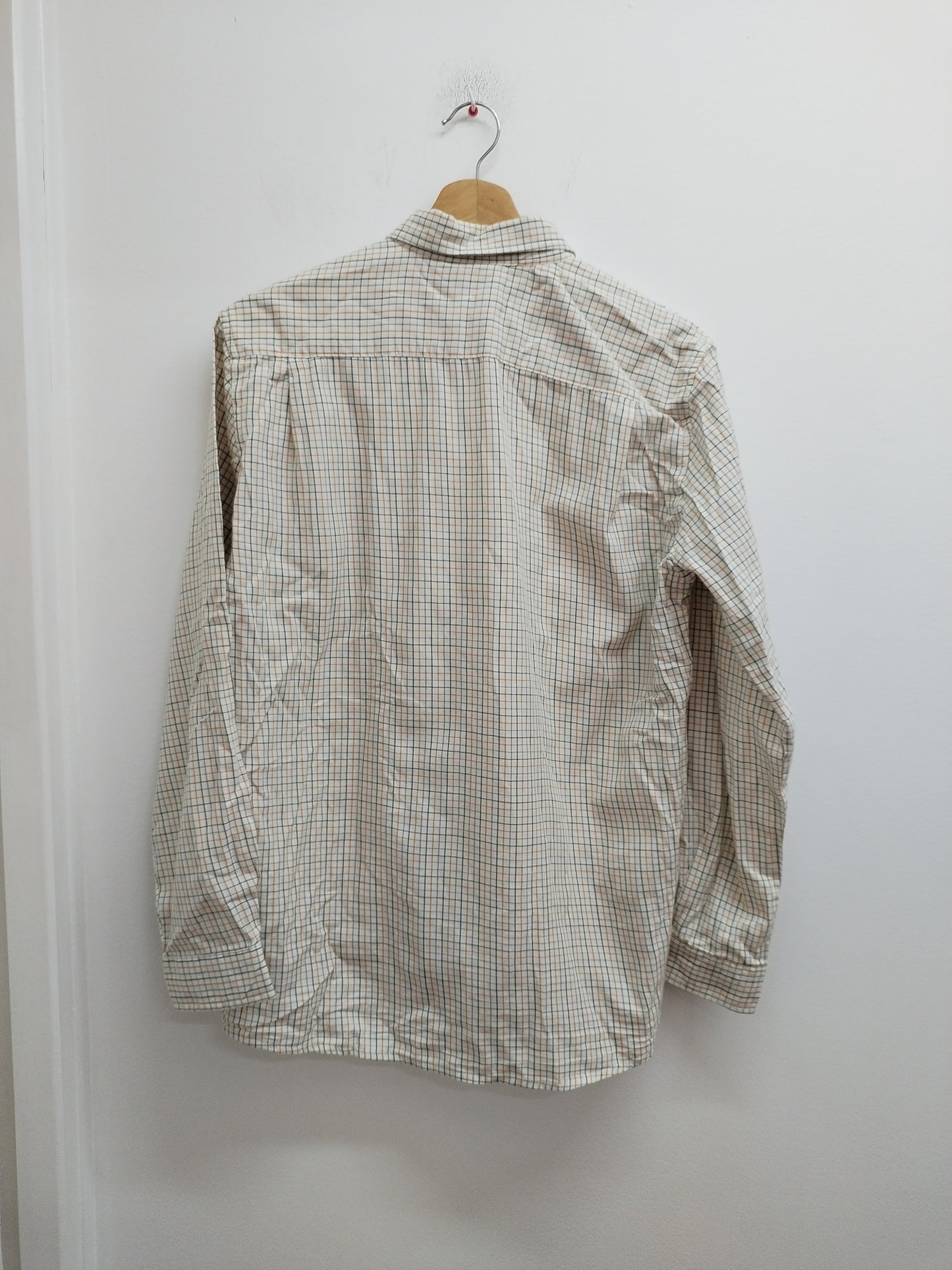 Chemise Seeland blanche à carreaux Taille 16 Ans