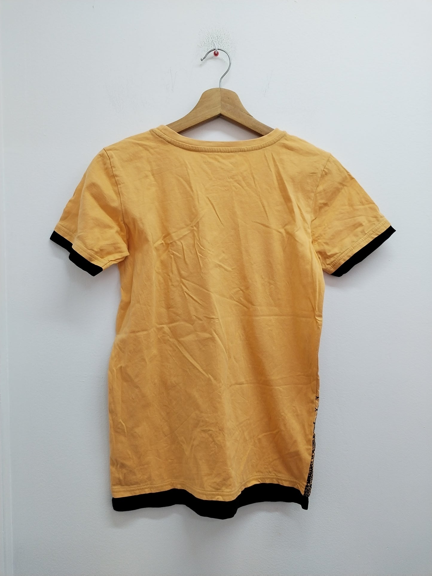 T-shirt Chapter Young orange avec impression Taille 12/14 Ans