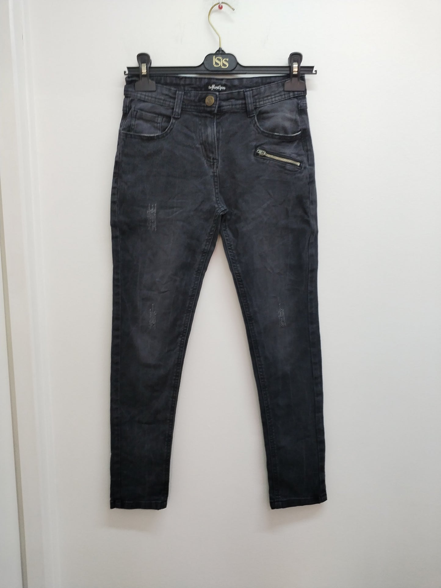 Jeans Influx noir délavé Taille XXS (14 Ans)
