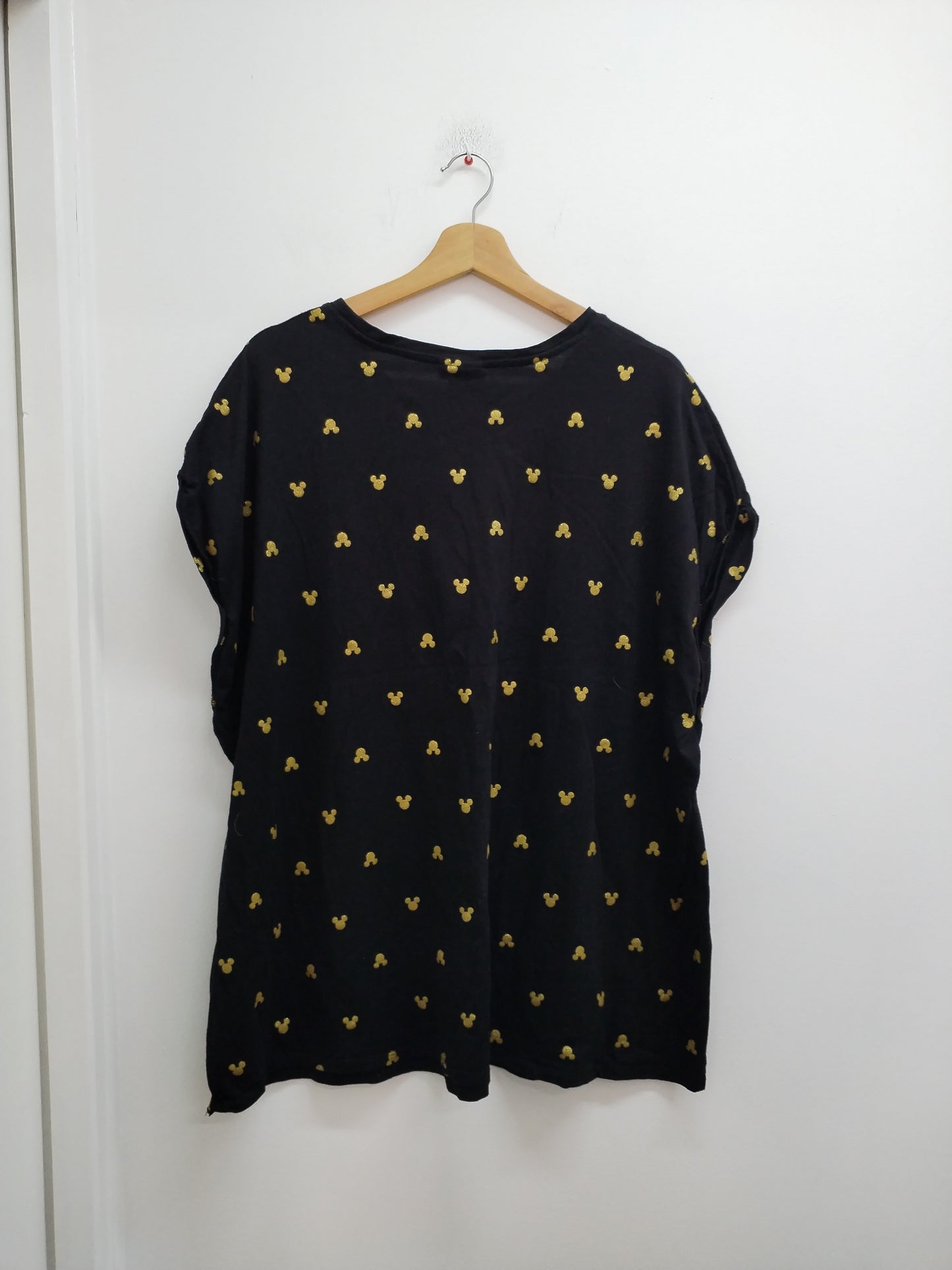 T-shirt Disney noir avec motifs mickey Taille 4XL