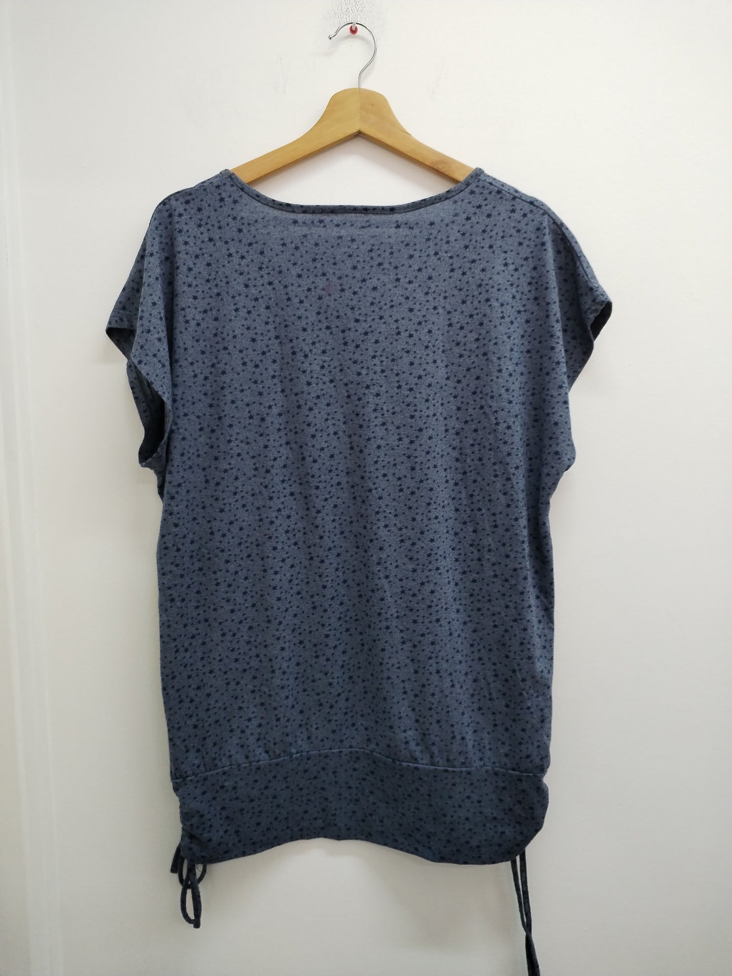 T-shirt M&S Mode gris avec étoiles et impression Taille XL