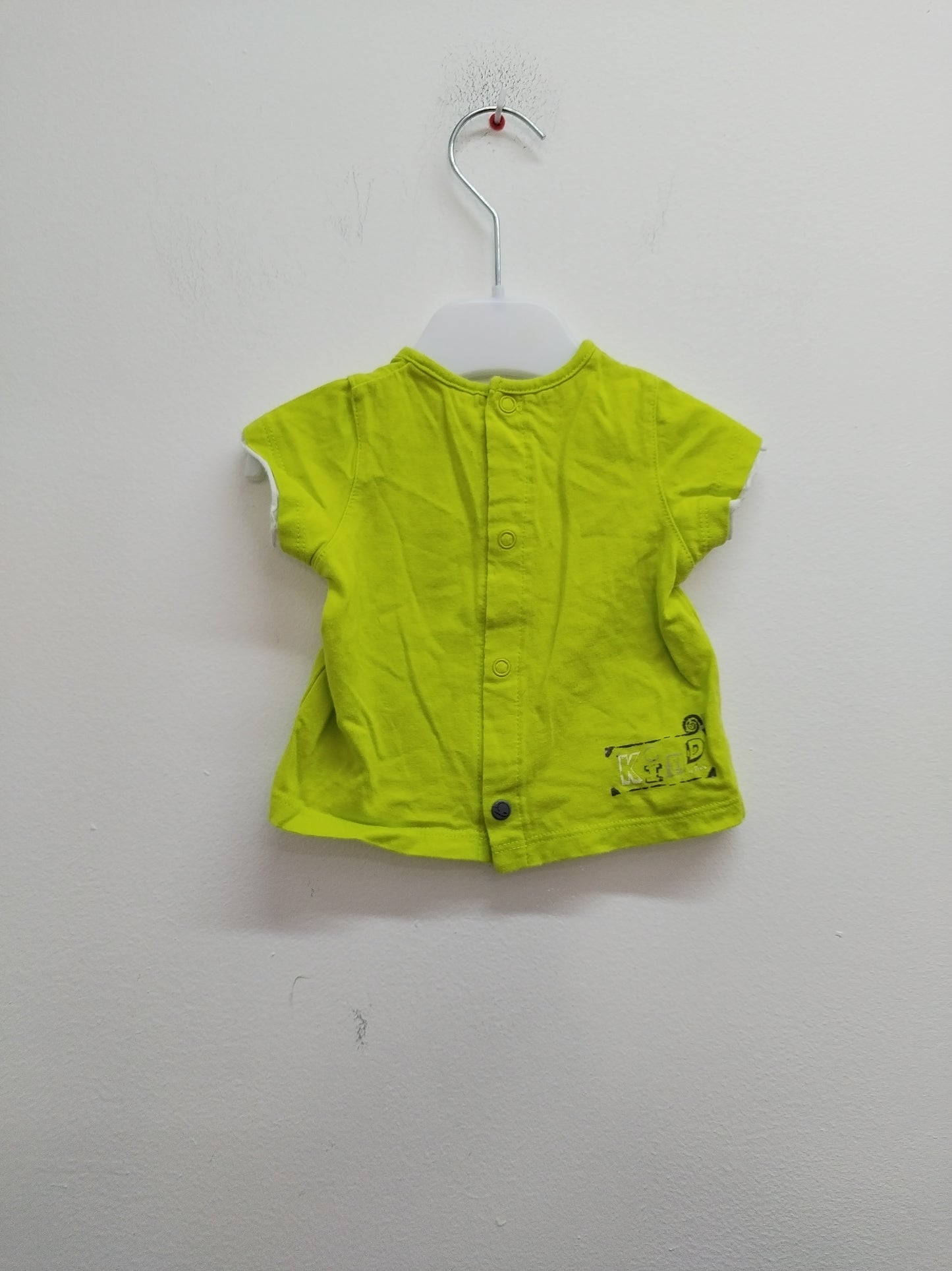 T-shirt Orchestra vert avec impression Taille 1 Mois