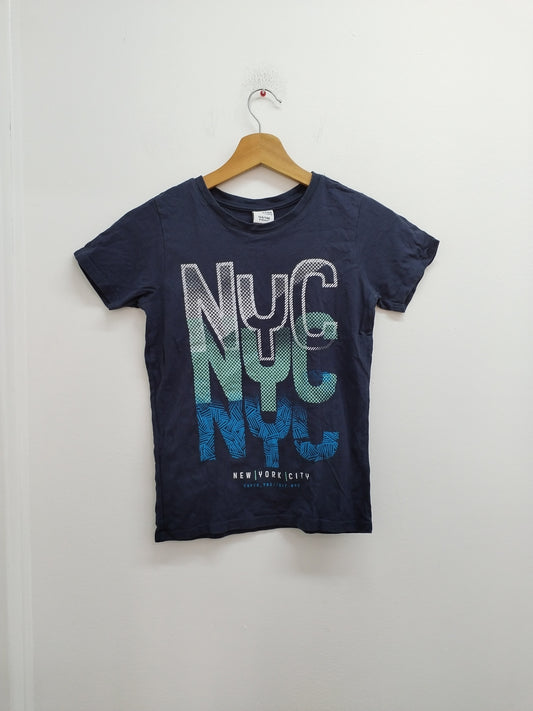 T-shirt Chapter Young marine avec impression Taille 8/10 Ans