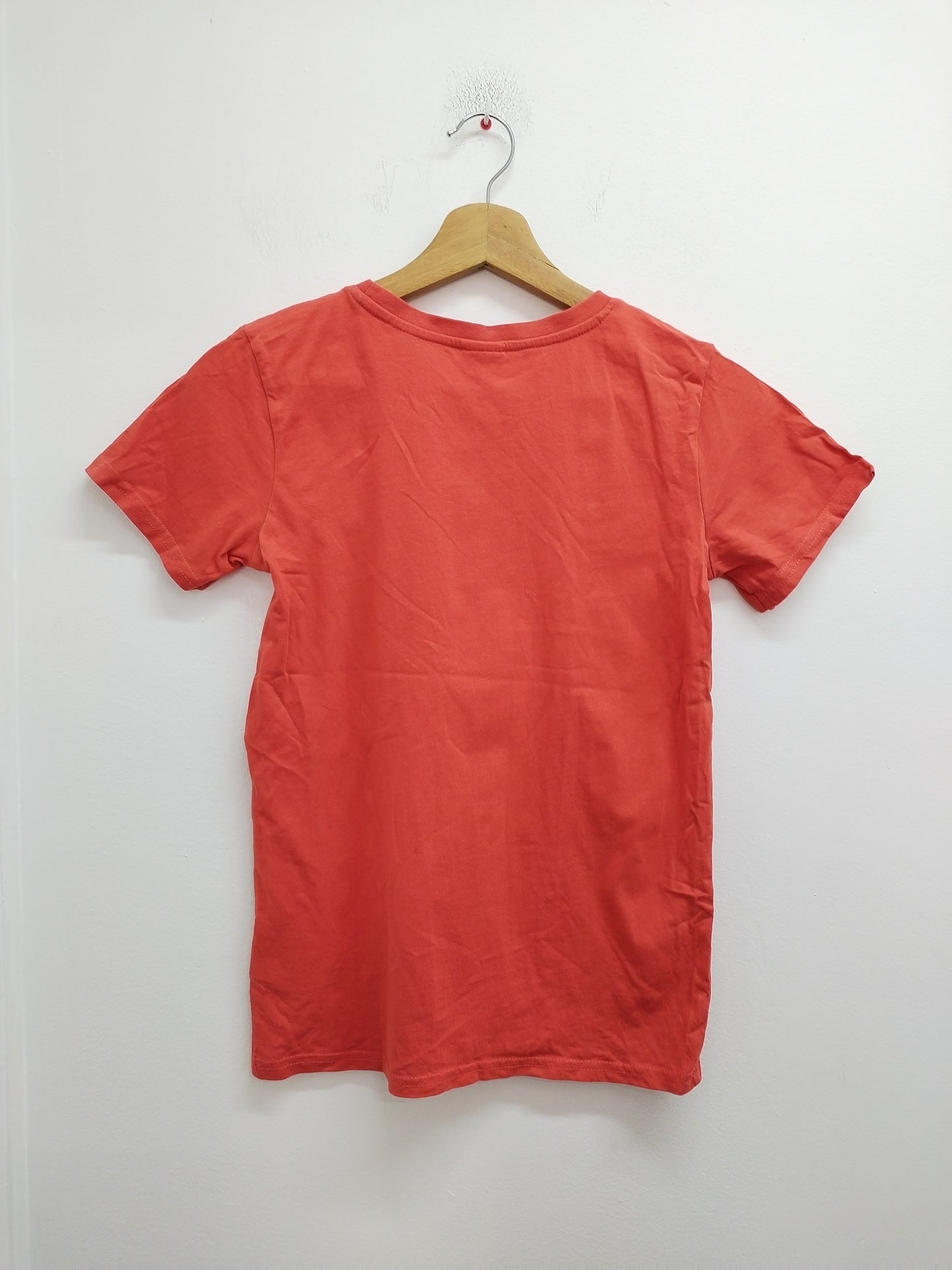 T-shirt Chapter Young rouge orange avec impression Taille 10/12 Ans