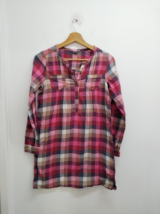 Robe chemise manches longues Bilook à carreaux taille 12 Ans