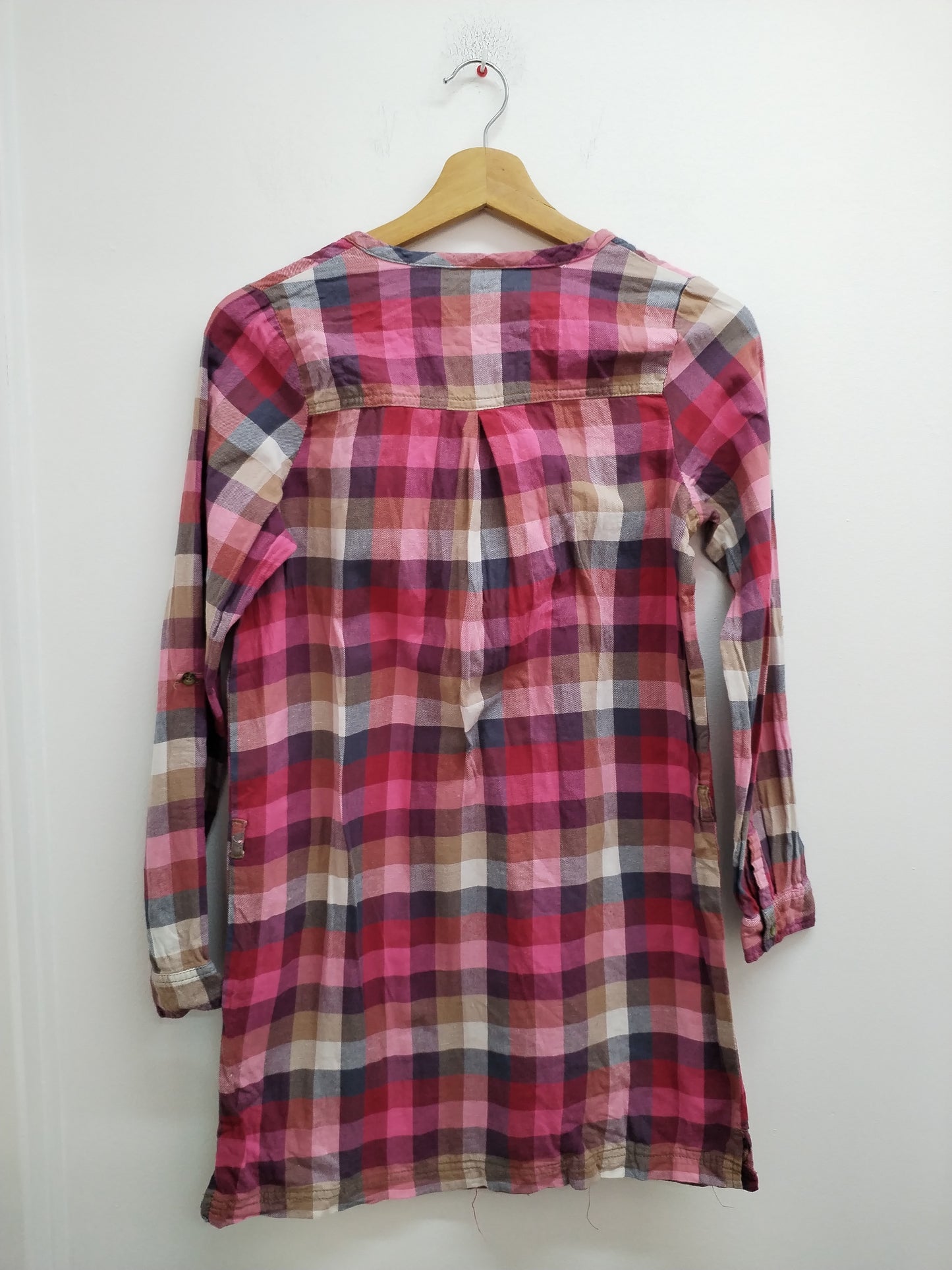 Robe chemise manches longues Bilook à carreaux taille 12 Ans