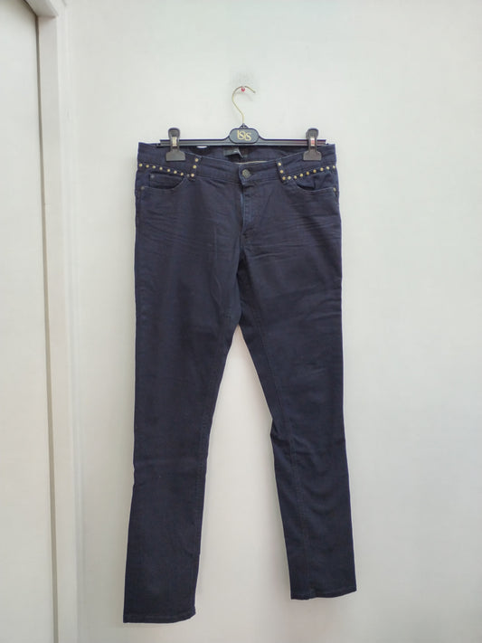 Jeans slim IKKS bleu foncé Taille 42