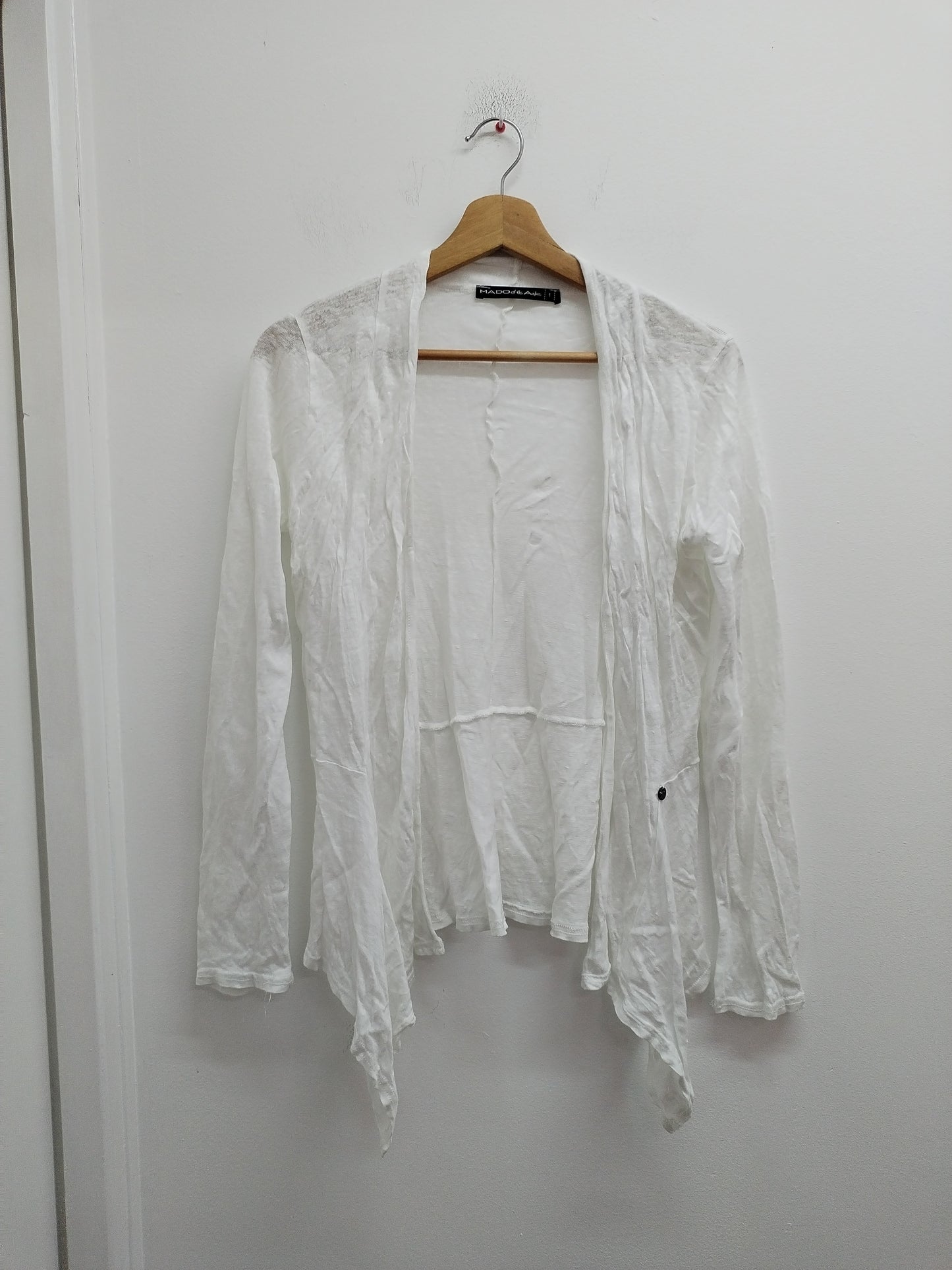 Gilet Mado et les Autres blanc Taille S