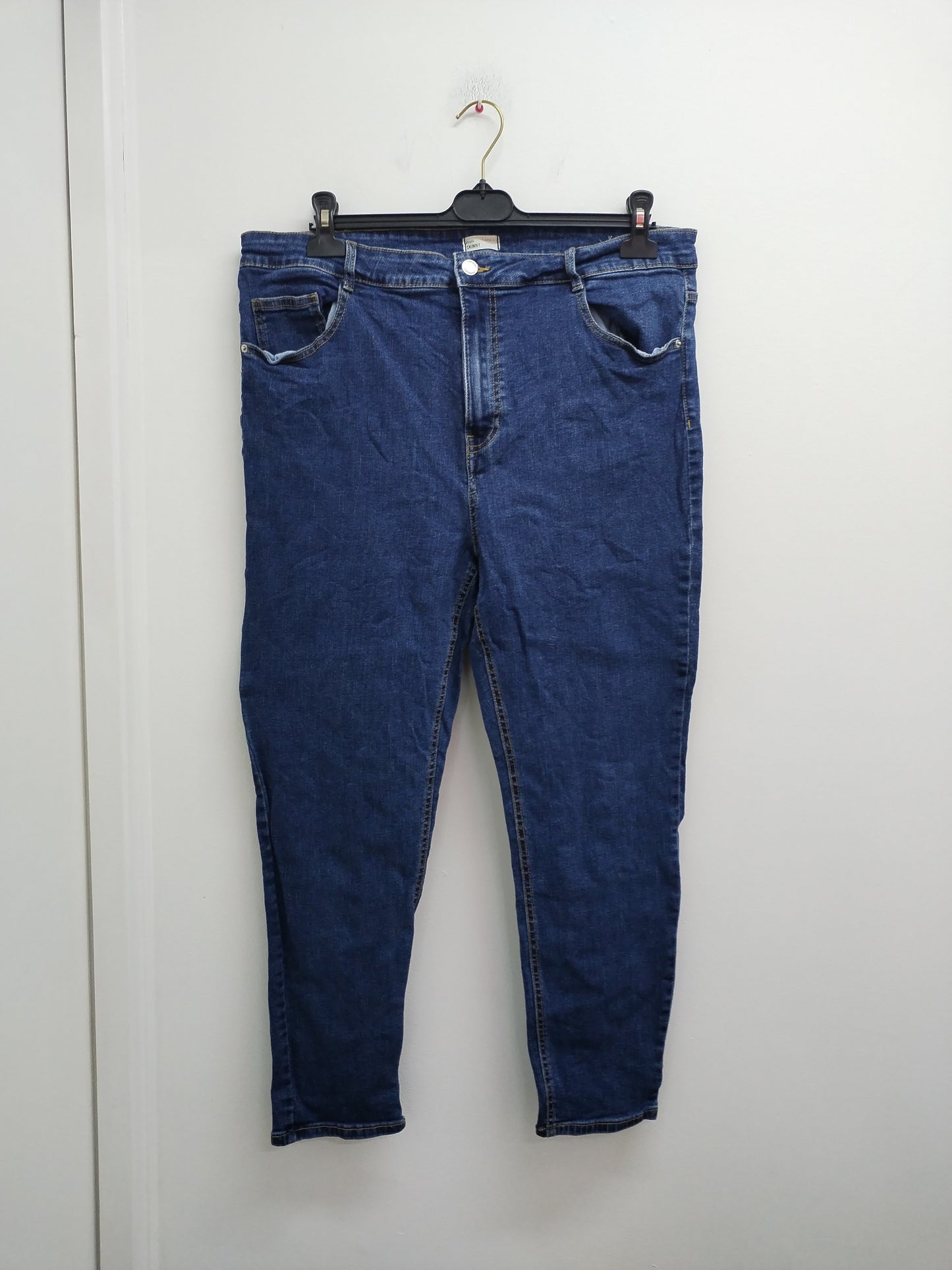 Jeans skinny Camaïeu bleu Taille 48