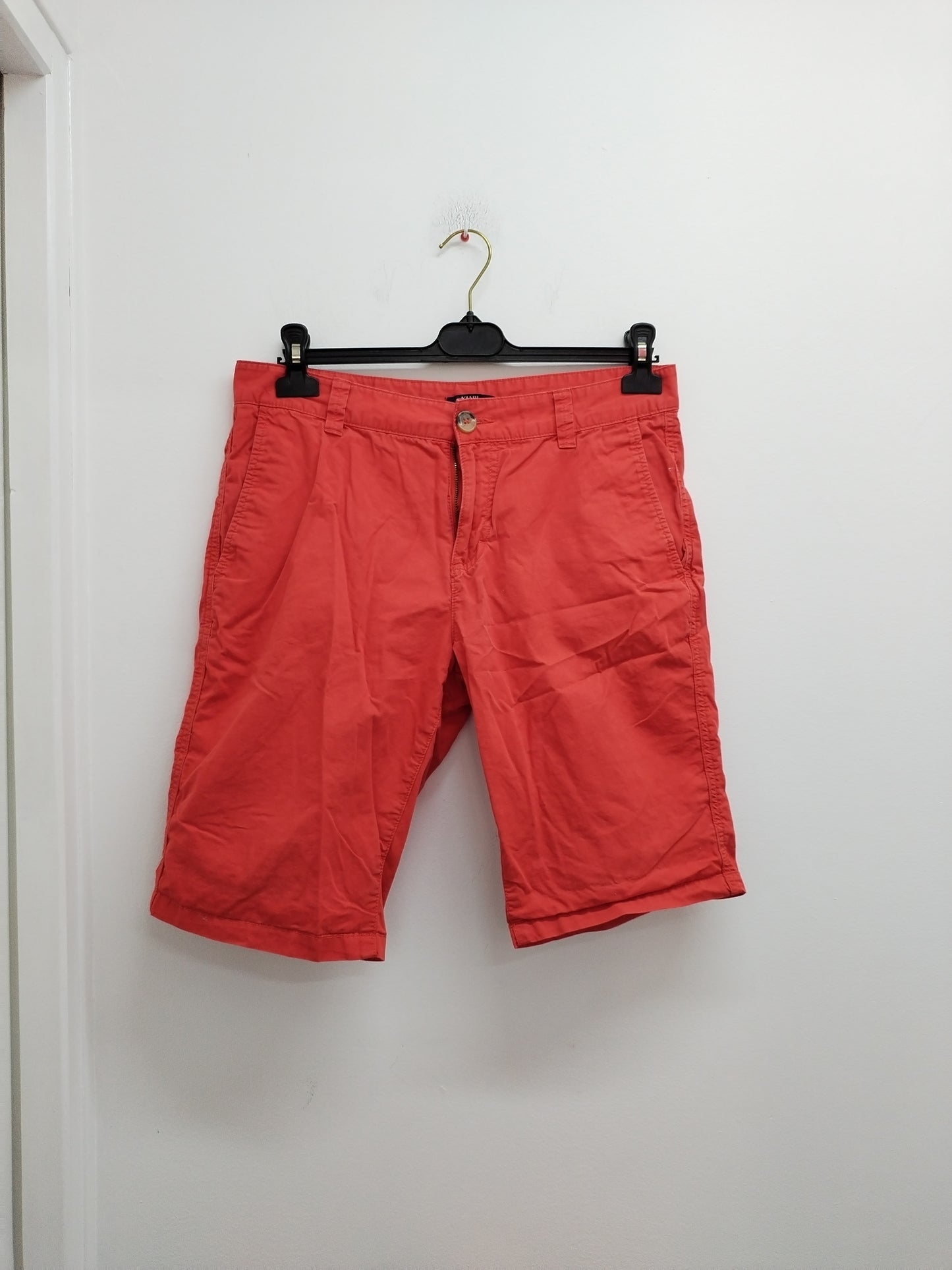 Short long Kiabi rouge orangé Taille 40