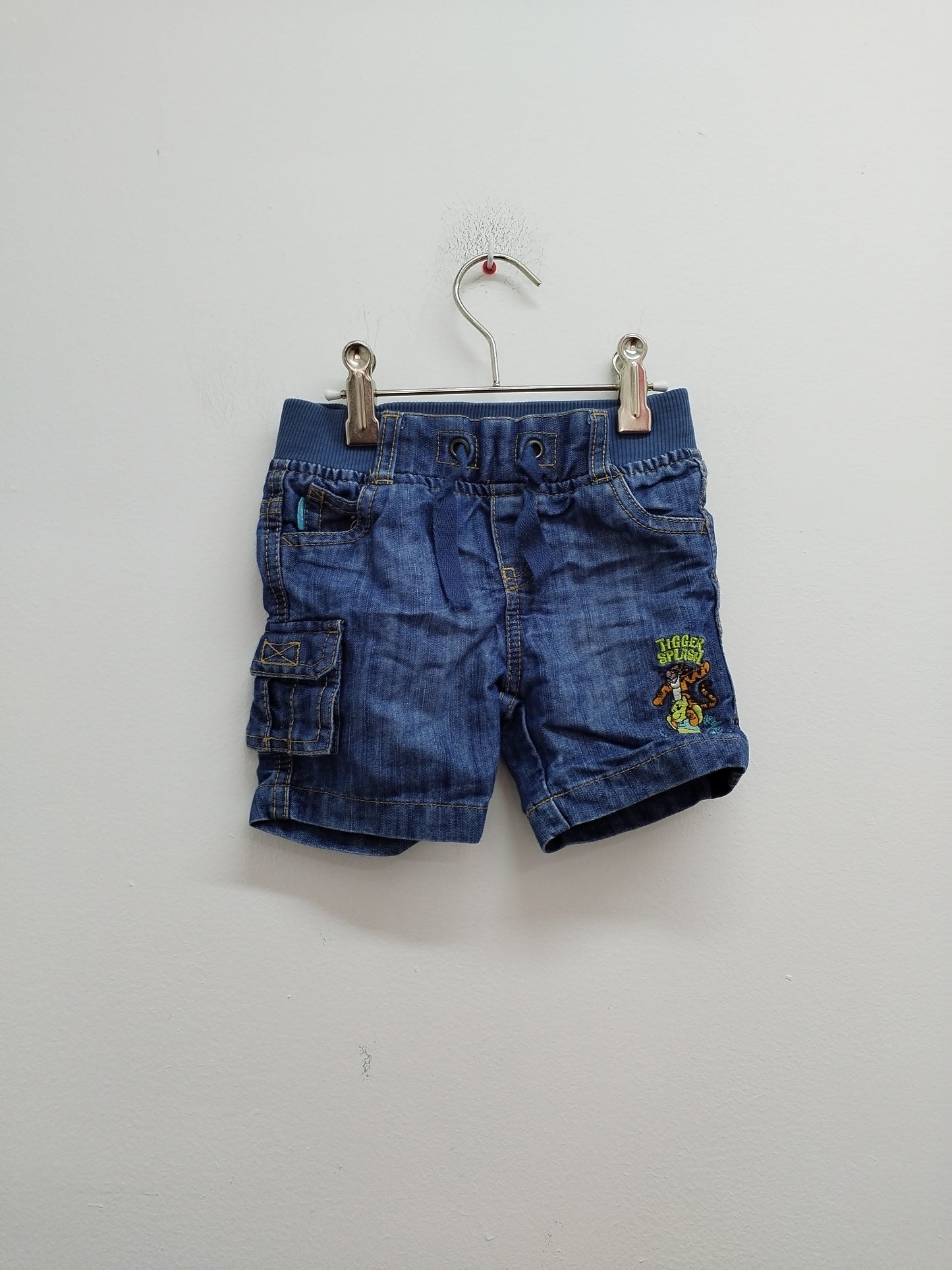 Short en jeans Disney bleu Taille 18 Mois