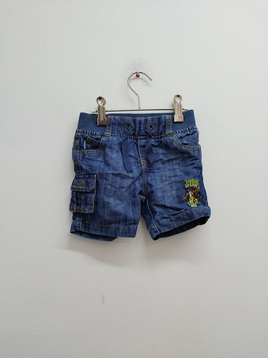 Short en jeans Disney bleu Taille 18 Mois
