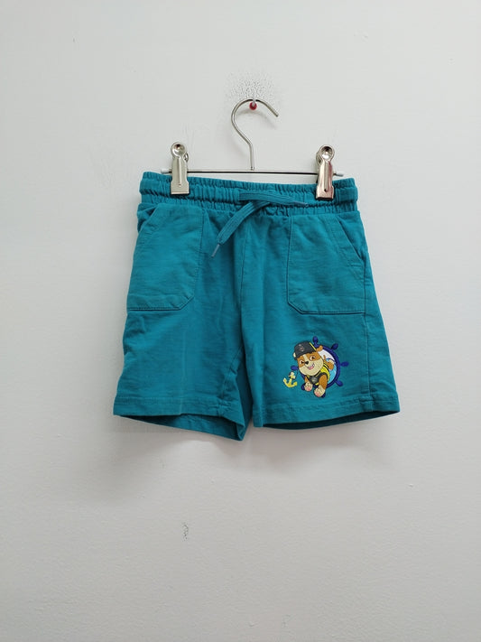 Short Pat Patrouille vert avec impression Taille 3 Ans