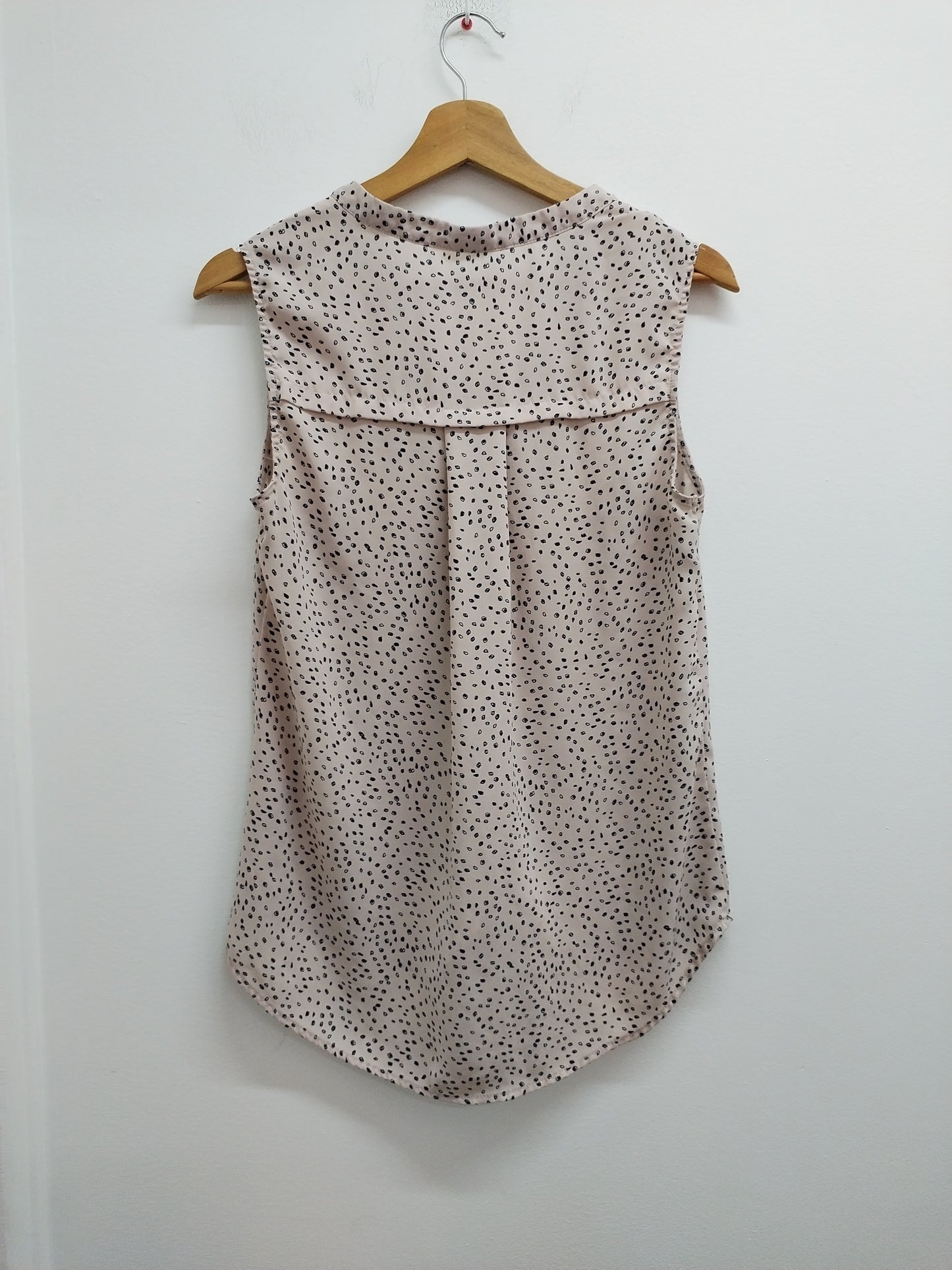 Débardeur fluide Kiabi rose à motifs Taille M