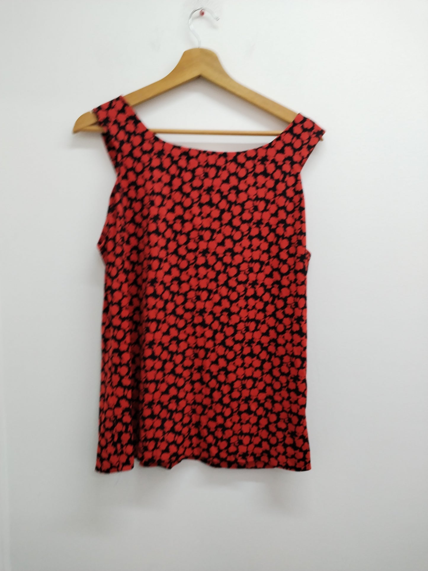 Débardeur Racine rouge et noir à motifs Taille L