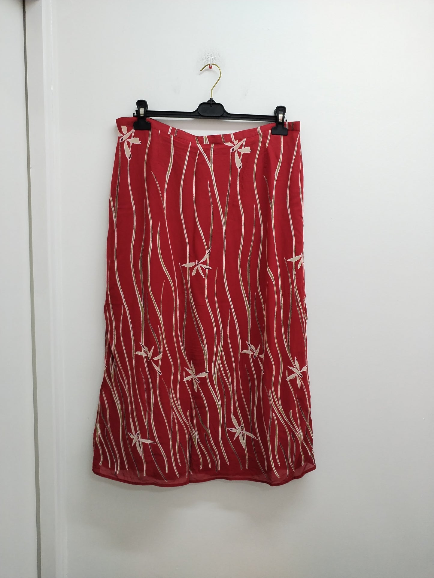 Jupe longue Liliane roue à motifs Taille 46