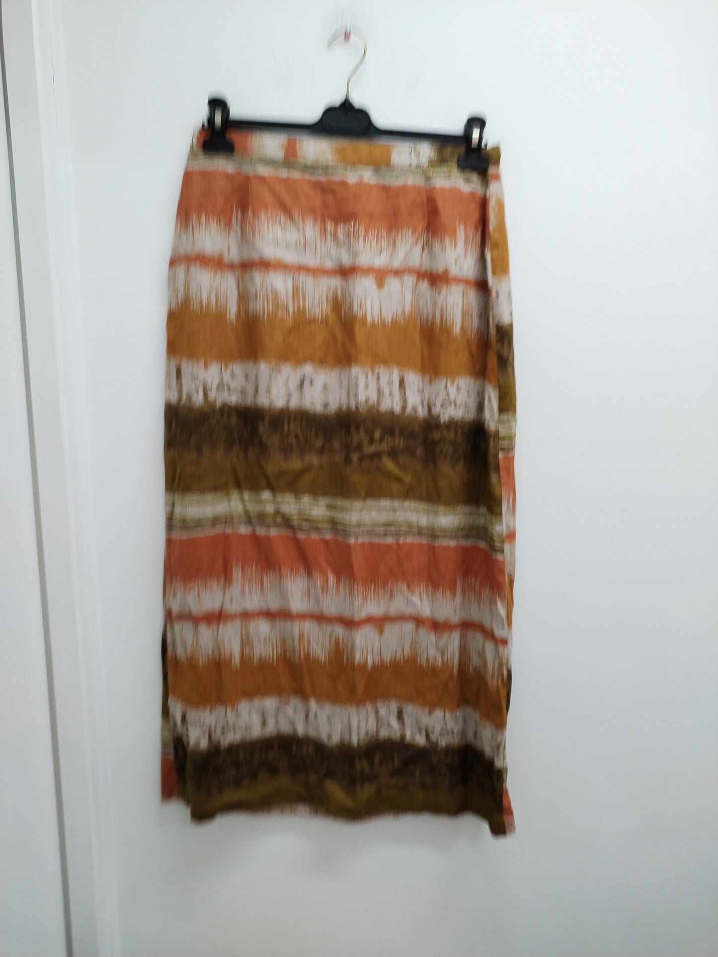 Jupe longue portefeuille Côté Femme imprimée Taille 42