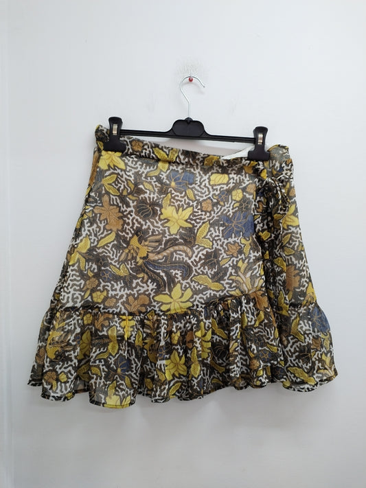 Jupe portefeuille Morgan imprimée Taille 42