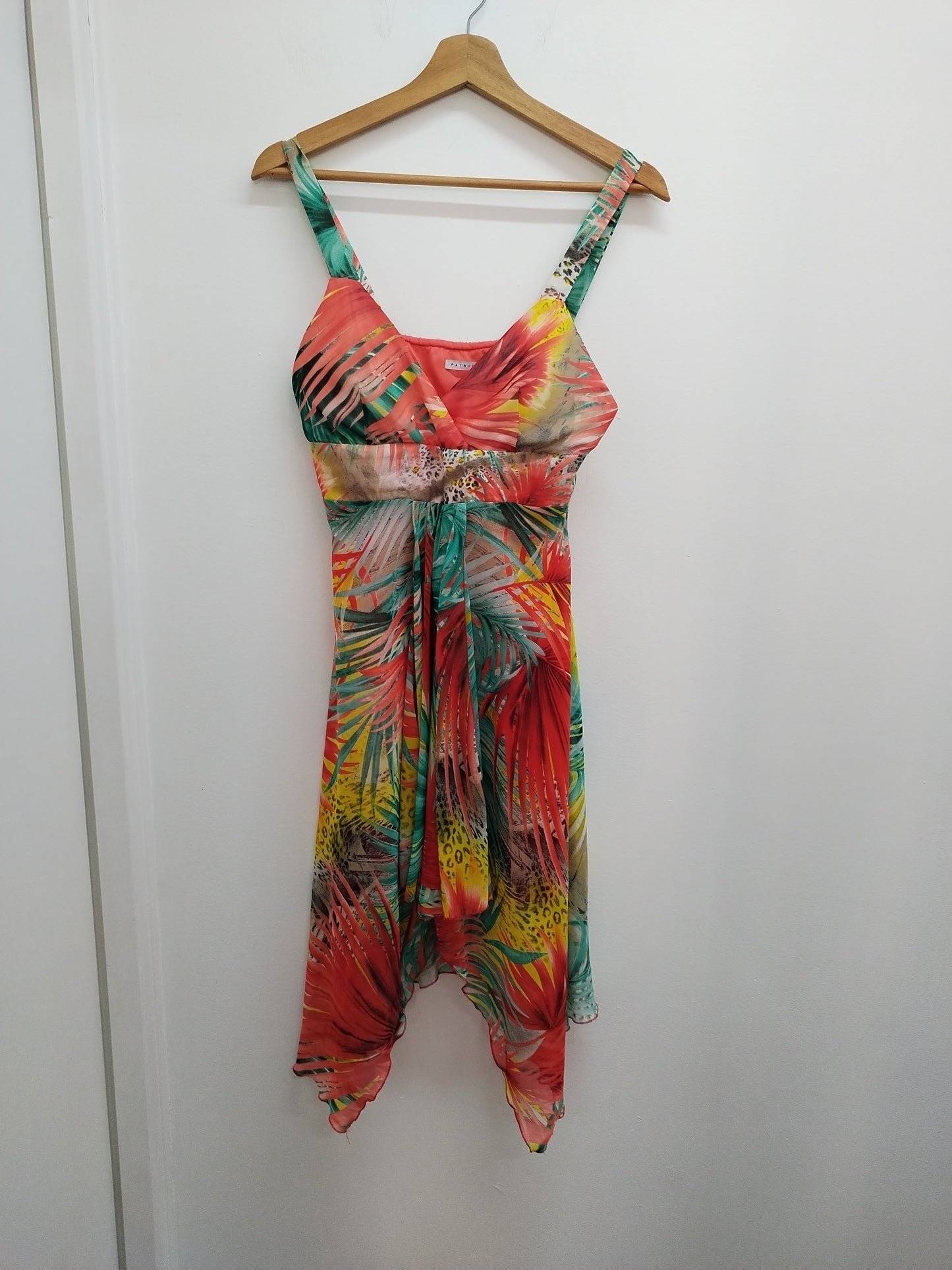 Robe à bretelles Patrcie Bréal fleurie Taille 38