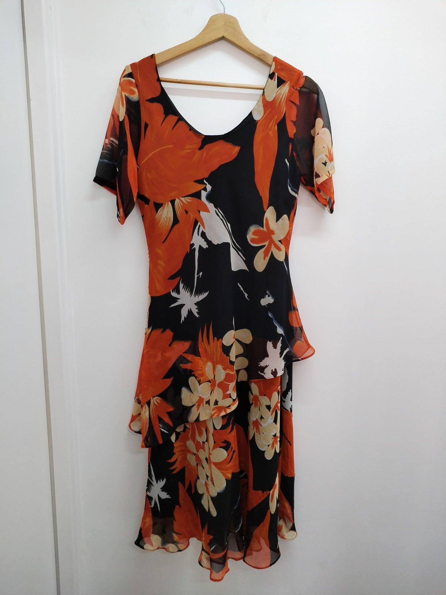 Robe manches courtes Buzz...fleurie Taille M