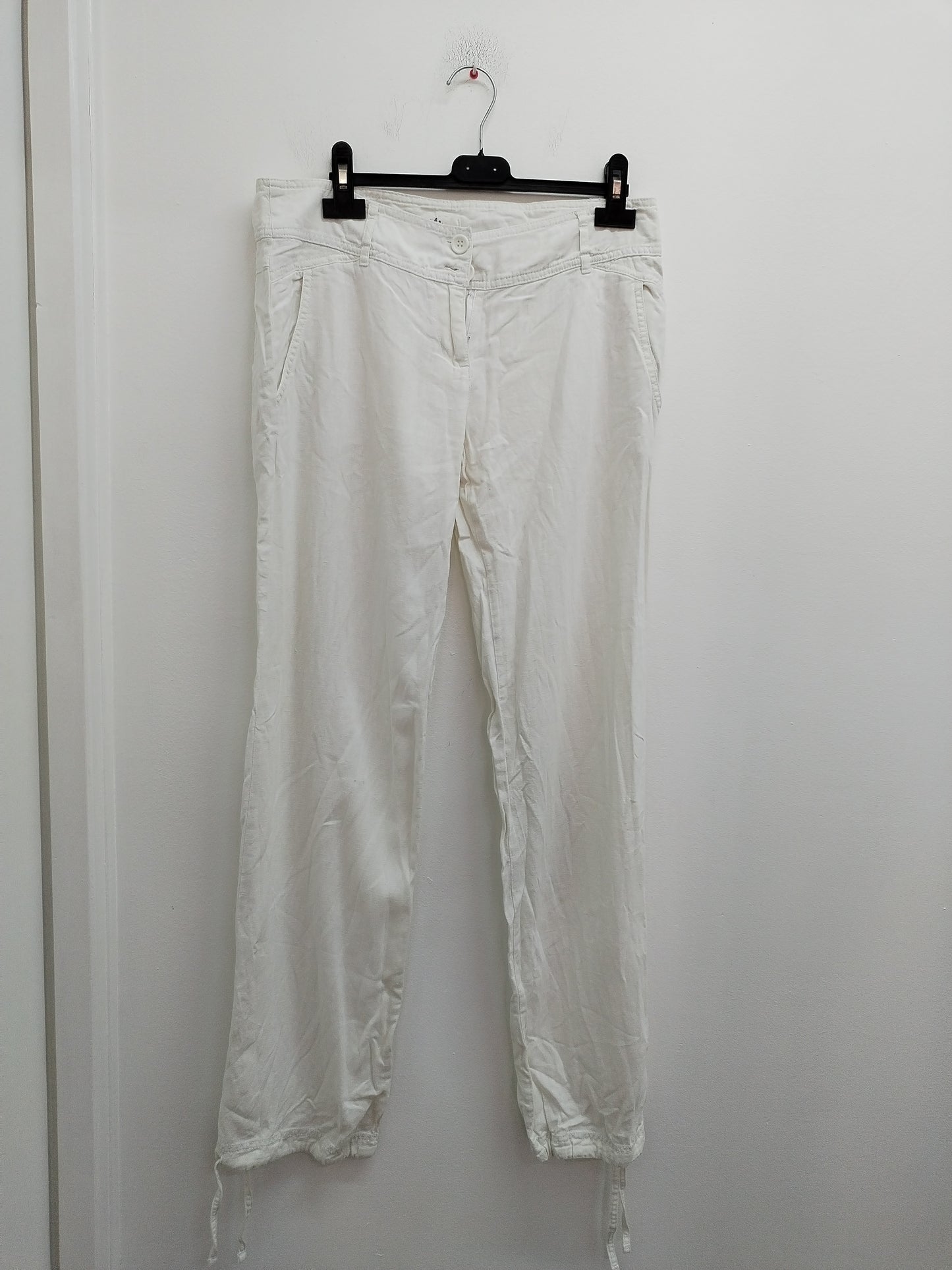Pantalon léger Mim blanc Taille M