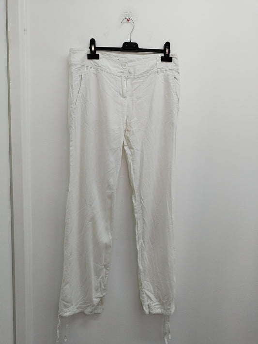 Pantalon léger Mim blanc Taille M