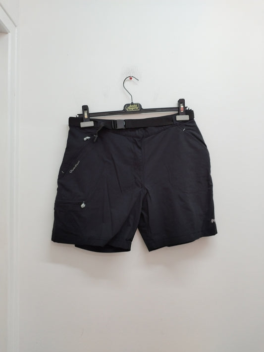 Short Quechua noir avec ceinture Taille 40