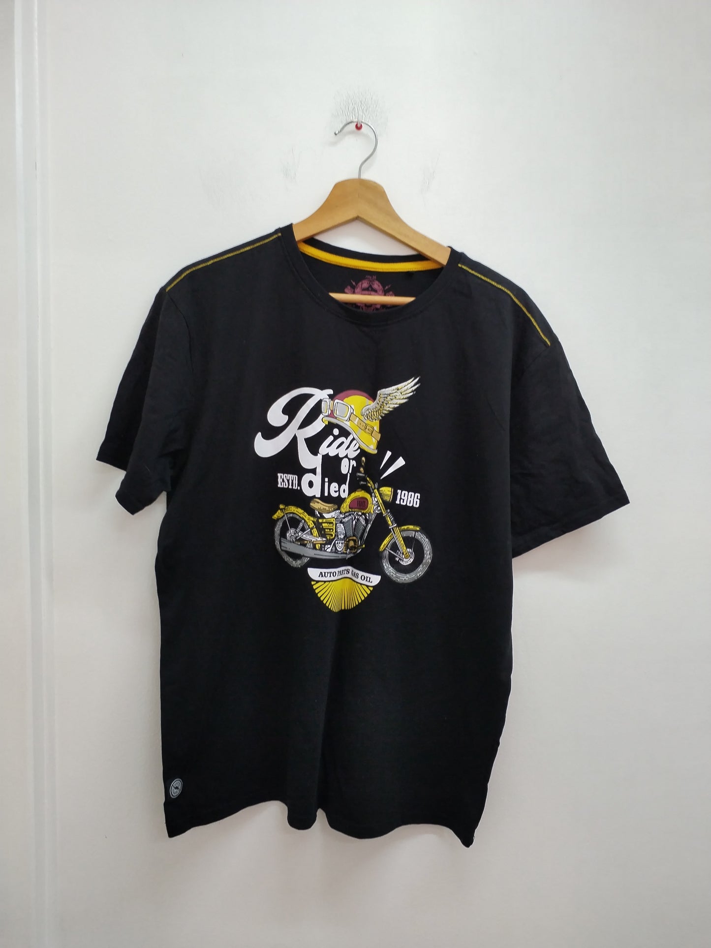 T-shirt RMS 26 noir avec impression Taille XL
