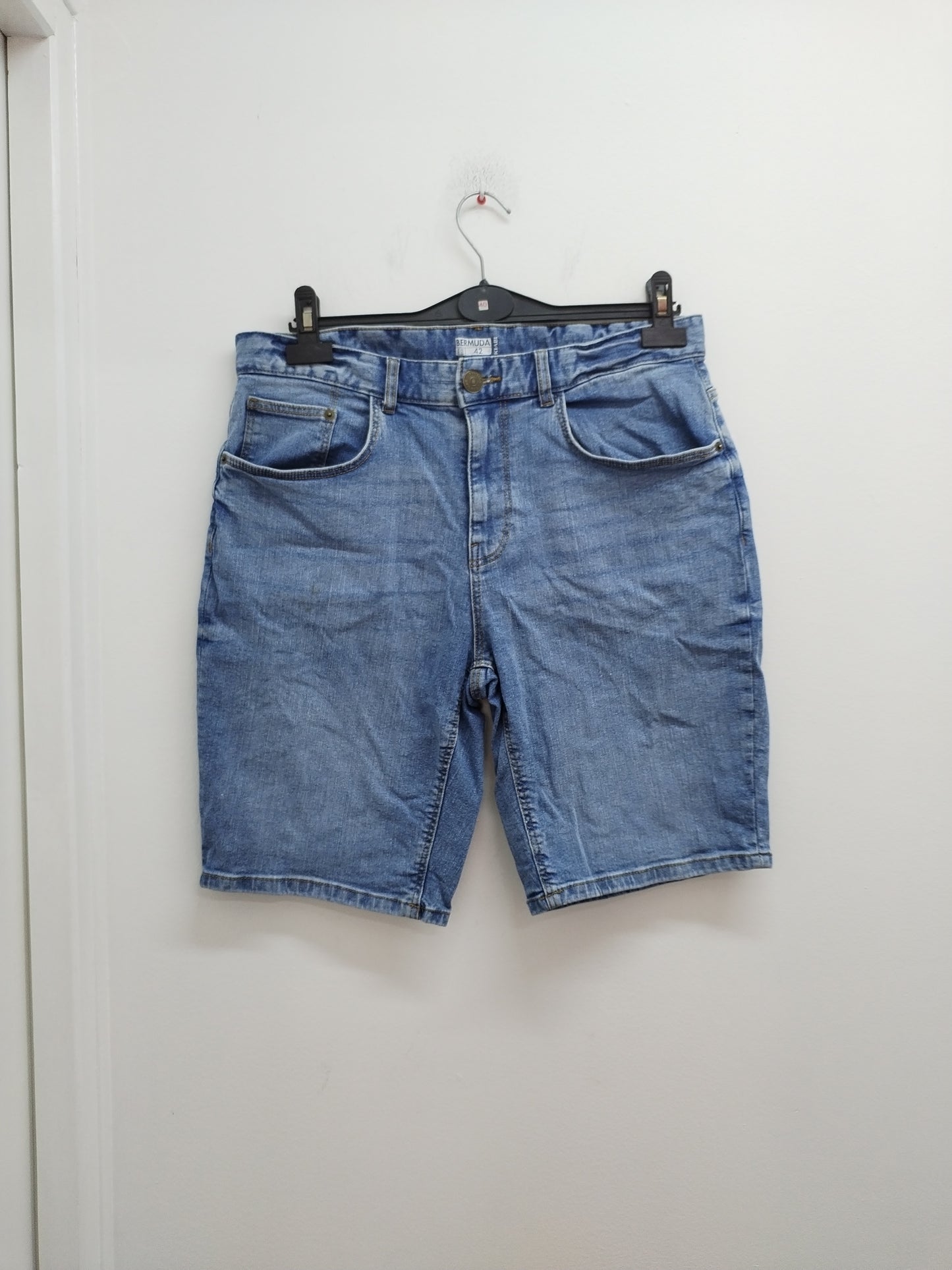 Bermuda en jeans Kiabi bleu clair Taille 42