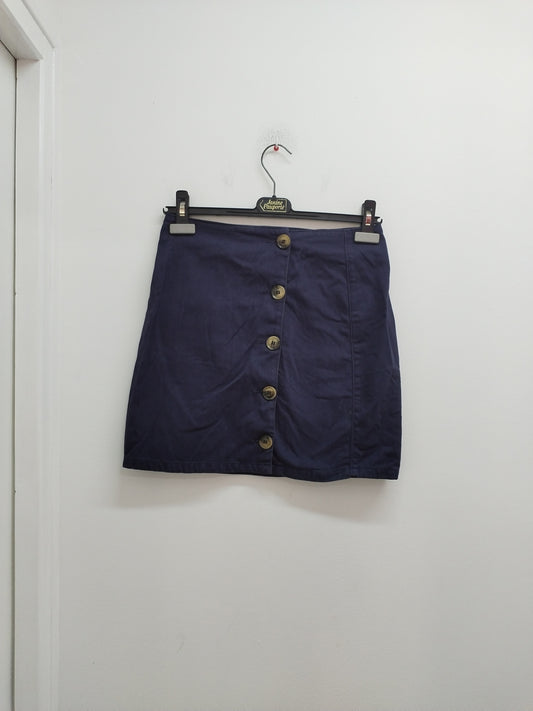 Jupe avec boutons Cache-Cache marine Taille 36