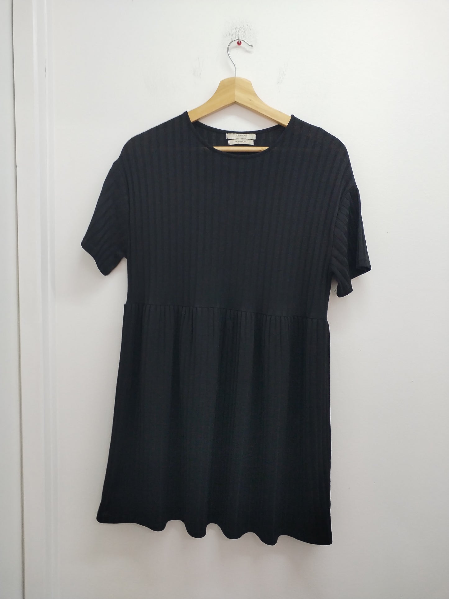 Robe manches courtes Pull & Bear noire Taille M