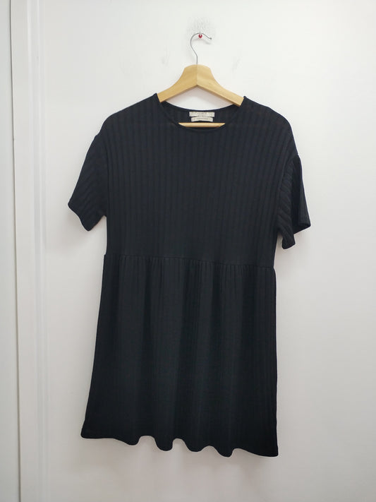 Robe manches courtes Pull & Bear noire Taille M