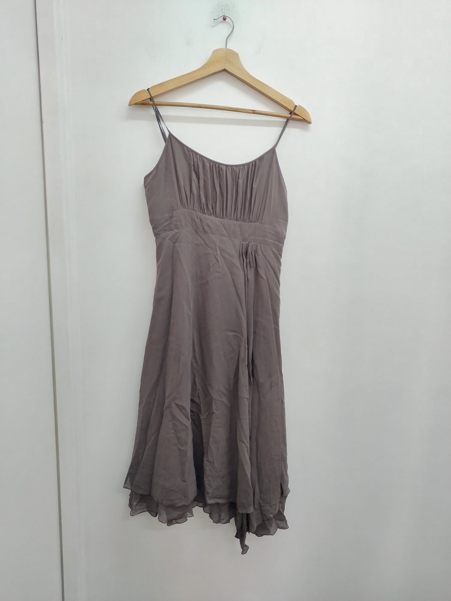 Robe à bretelles taupe Taille S