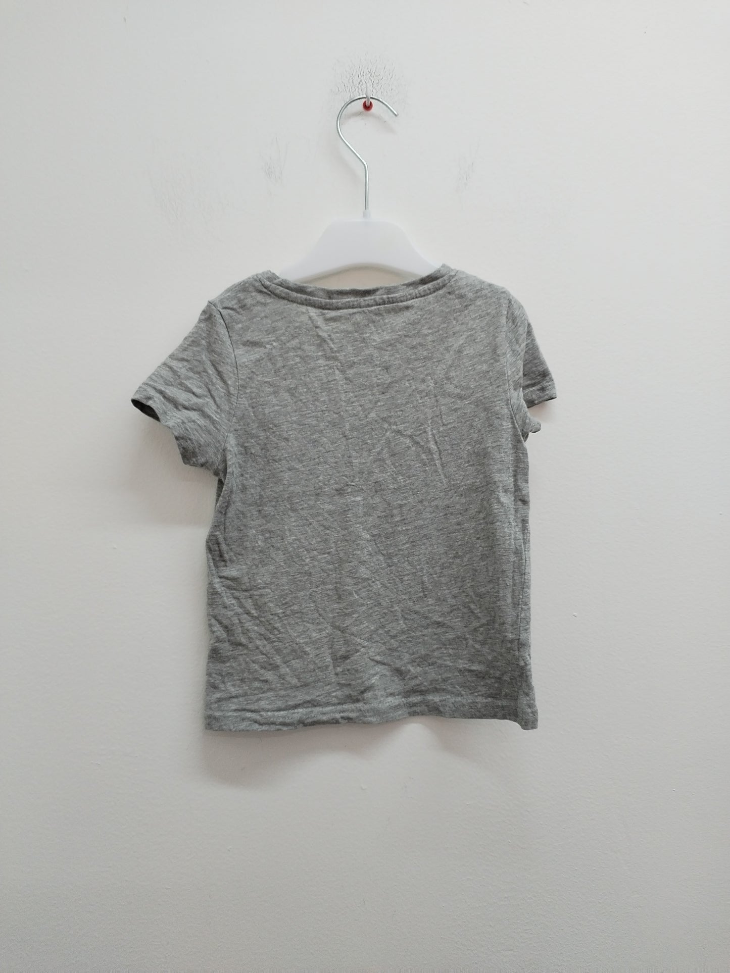 T-shirt Kiabi gris avec impression taille 3 Ans