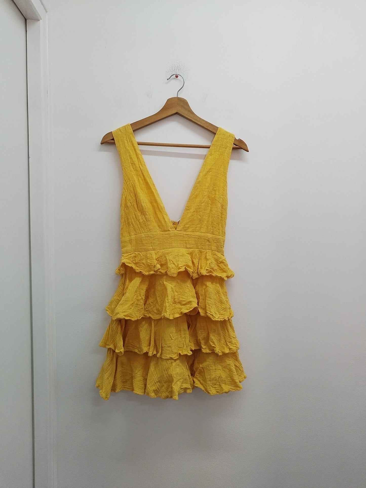 Robe à bretelles Angel Biba jaune Taille S