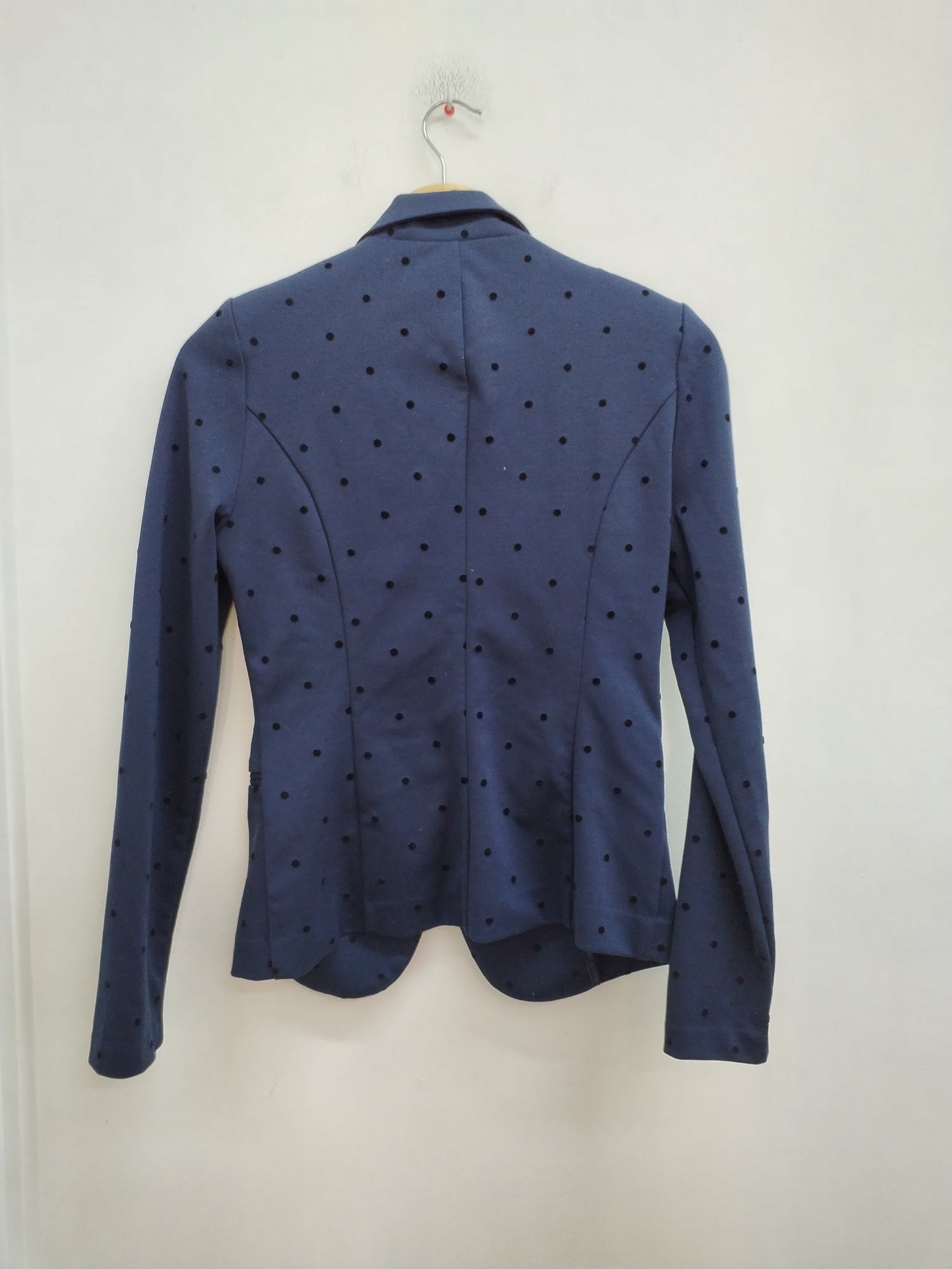 Veste Ichi marine à pois noirs Taille XS