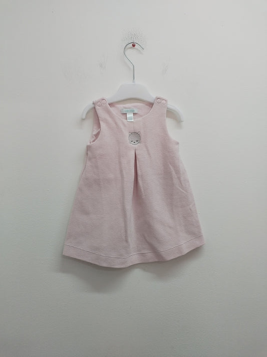Robe sans manche Obaïbi rose Taille 12 Mois