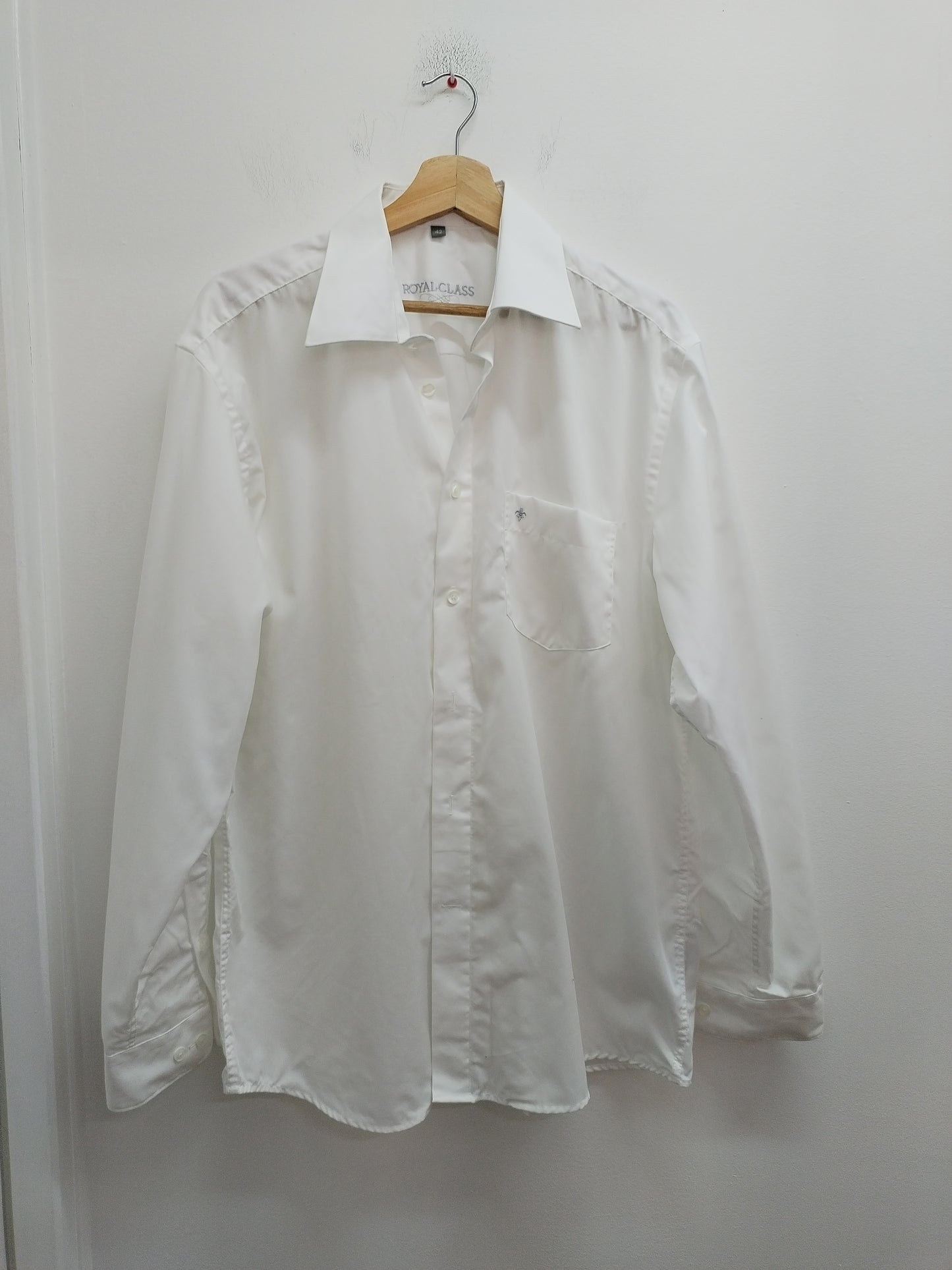 Chemise manches longues Royal Class blanche Taille 42