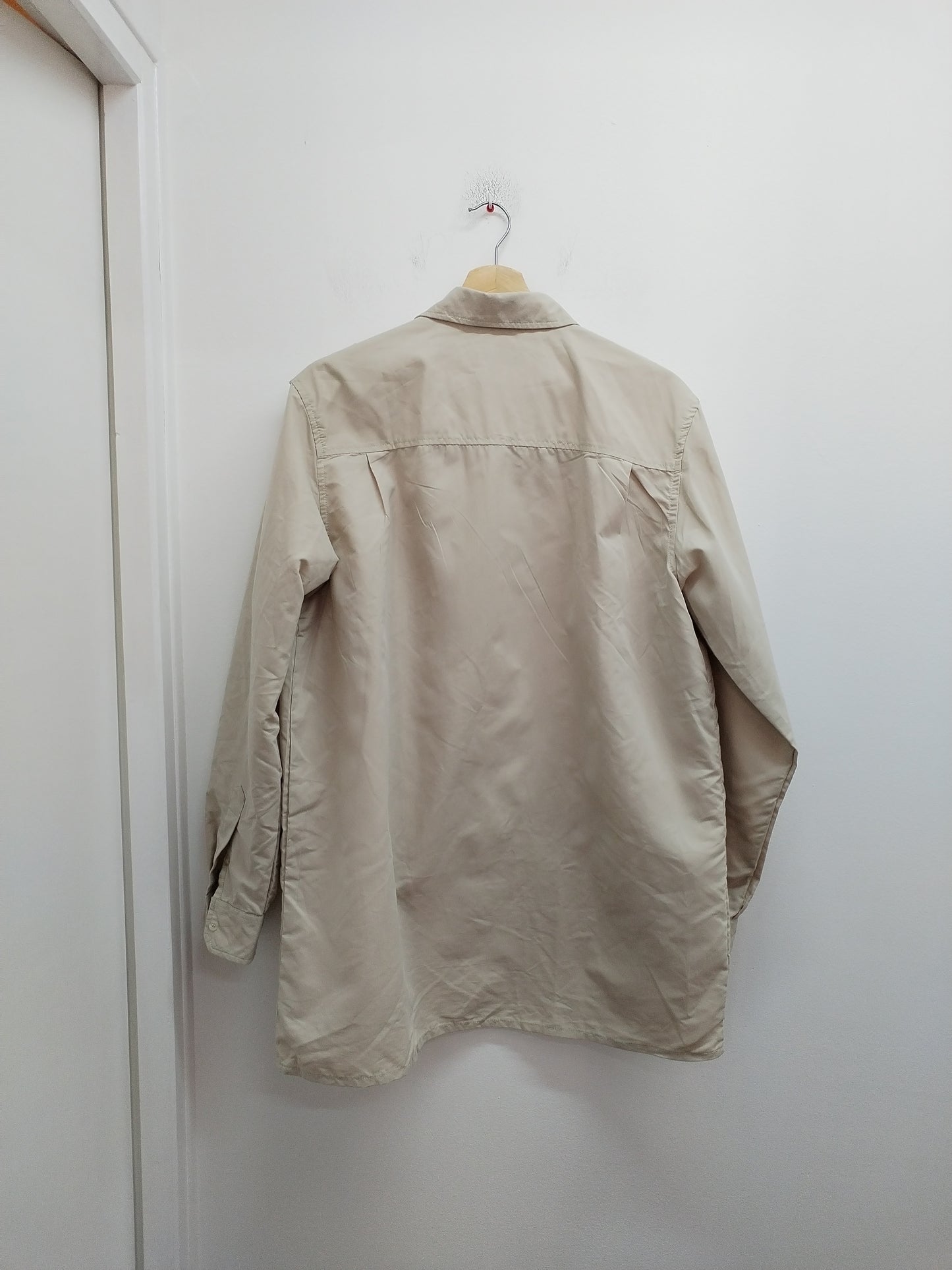 Chemise manches longues L'Homme Moderne beige foncée Taille L