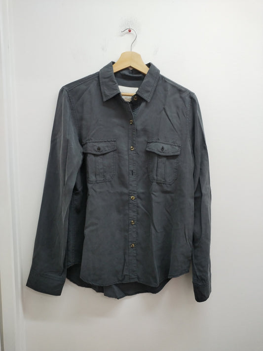 Chemise manches longues Aéropostale grise Taille L