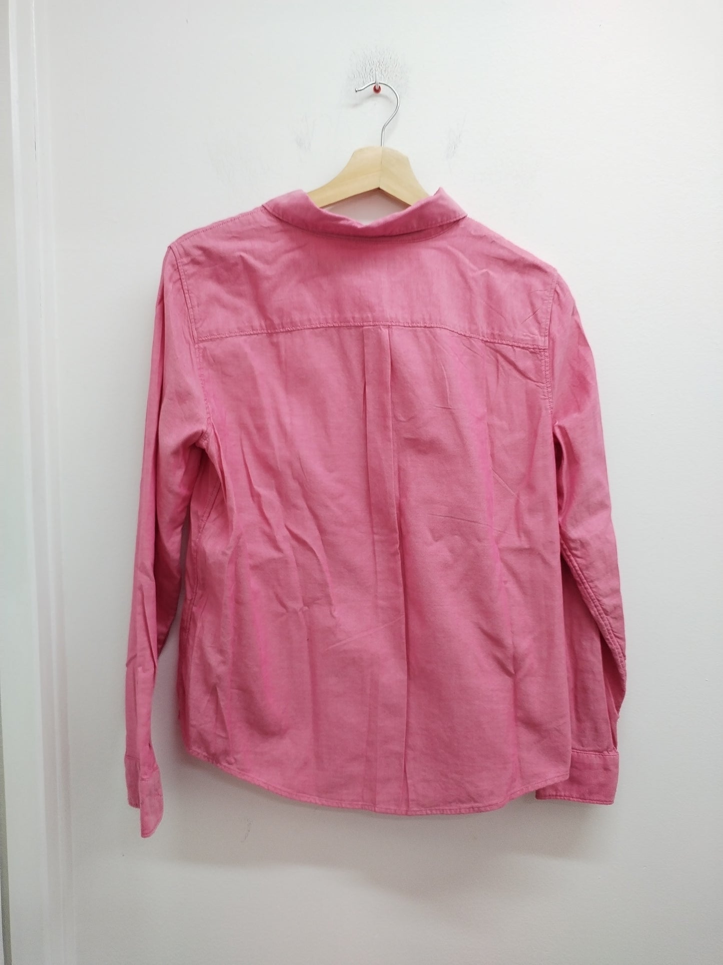 Chemise manches longues Banana Republic rouge chinée Taille S