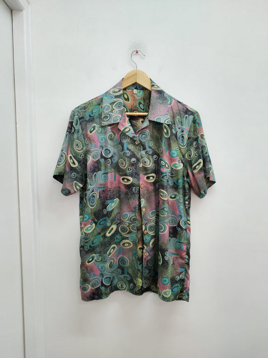 Chemise manches courtes imprimée Taille S