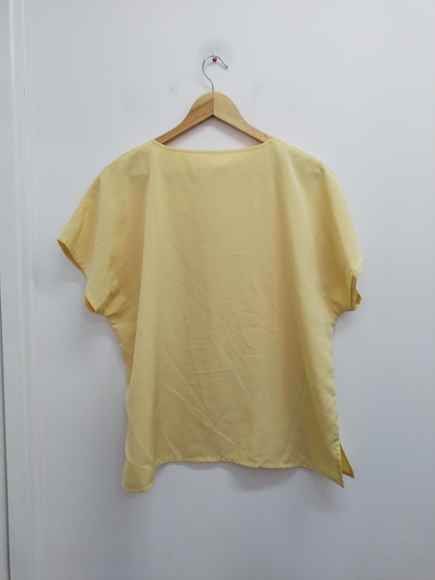 Tunique manches courtes Daxon jaune clair Taille 46