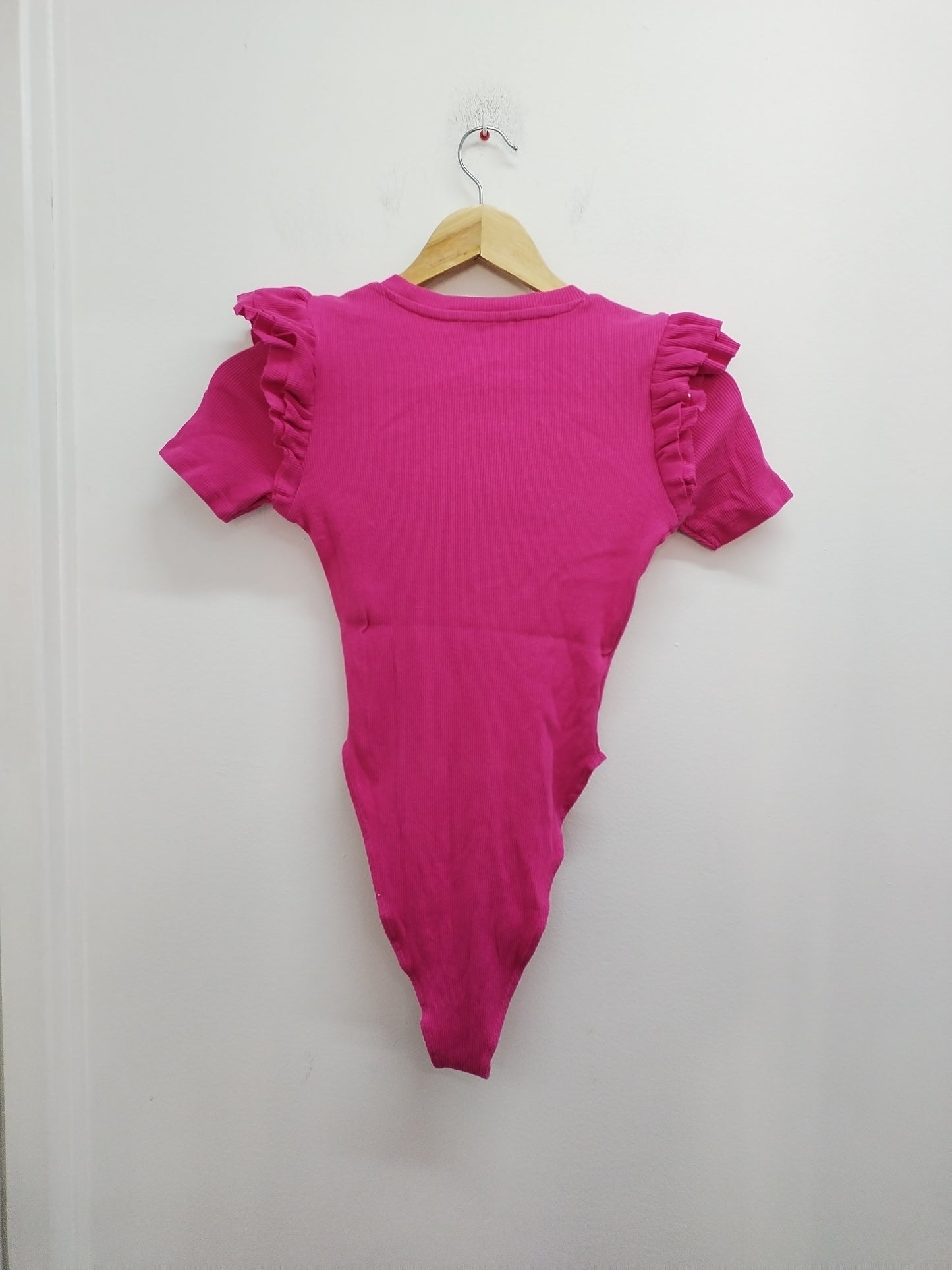 Body manches courtes Zara fuchsia Taille S