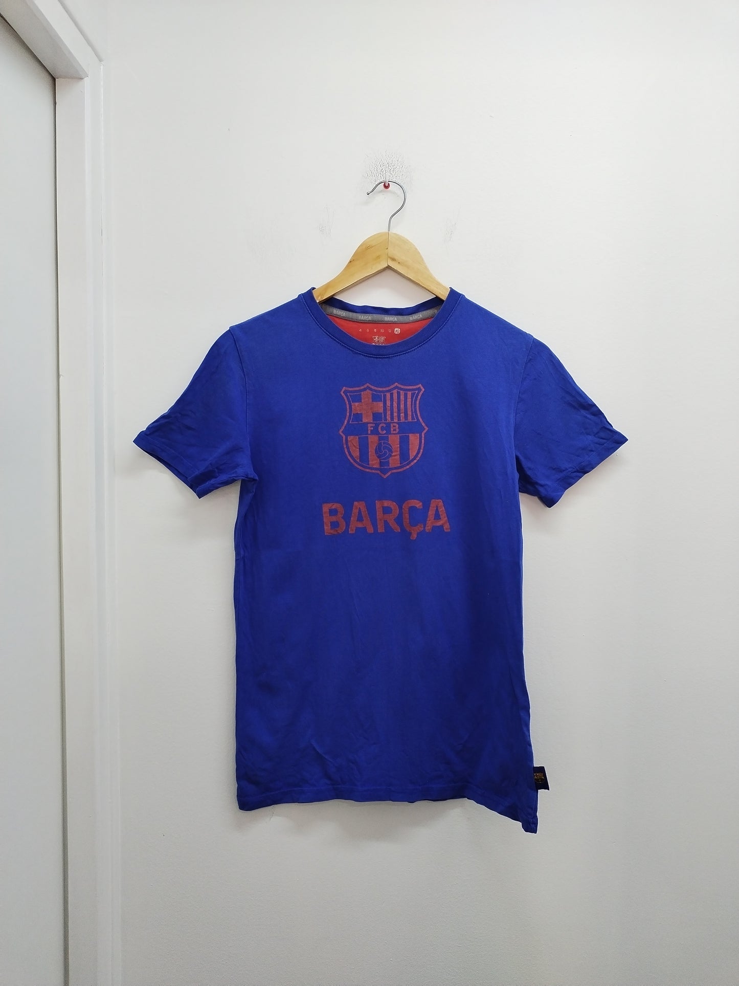 T-shirt FC Barcelona bleu avec impression taille 14 Ans