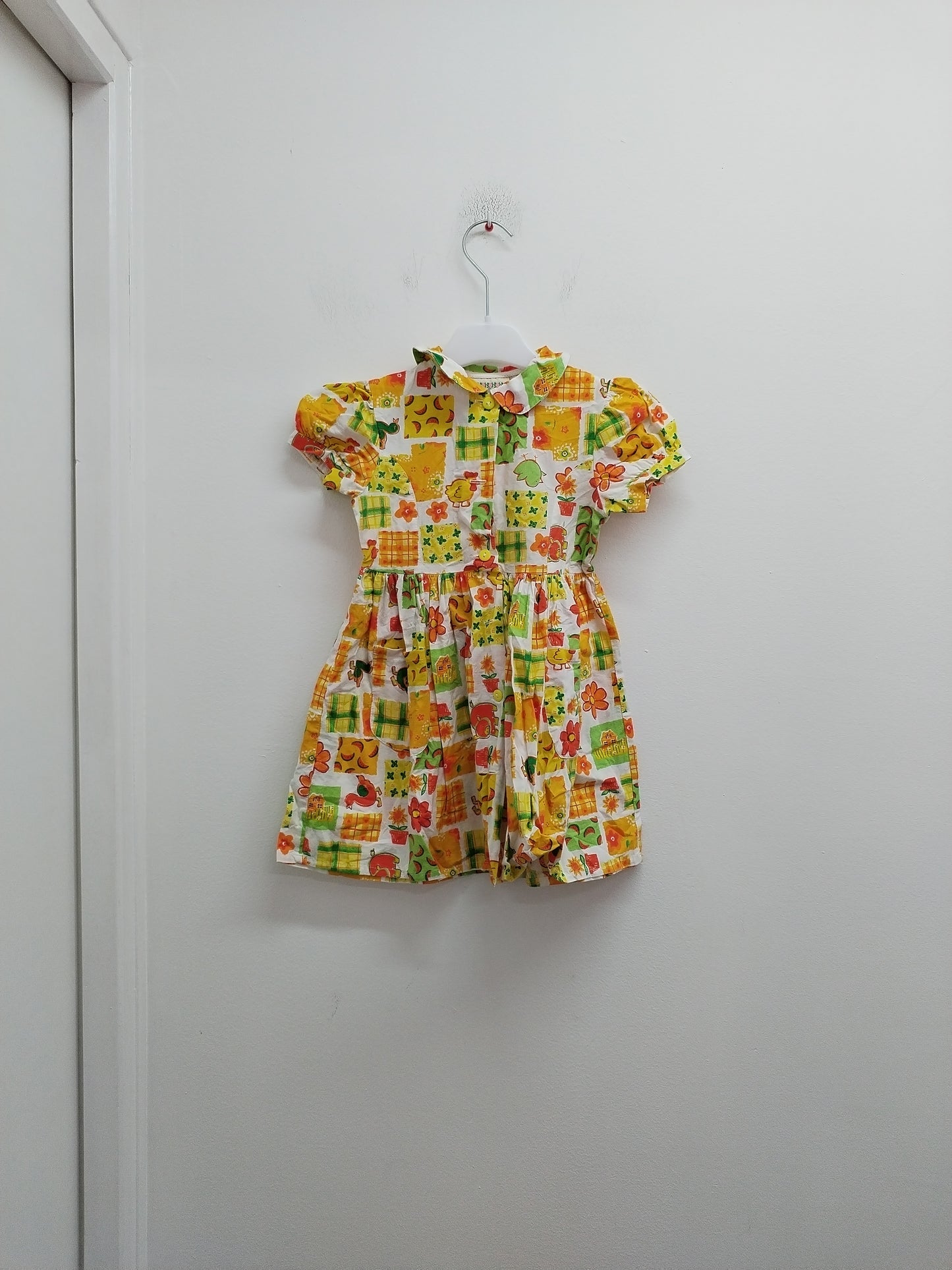 Robe manches courtes World Tradition imprimée Taille 3 Ans