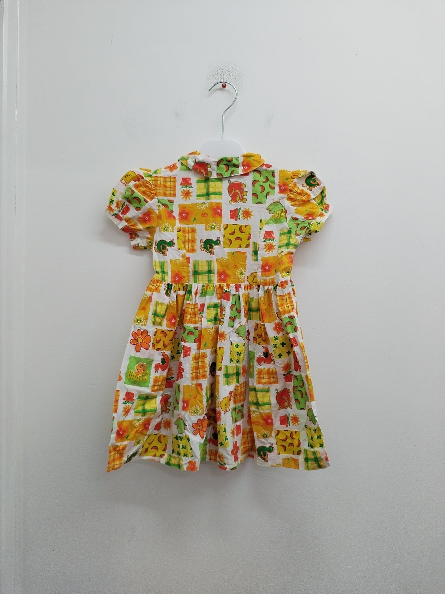Robe manches courtes World Tradition imprimée Taille 3 Ans