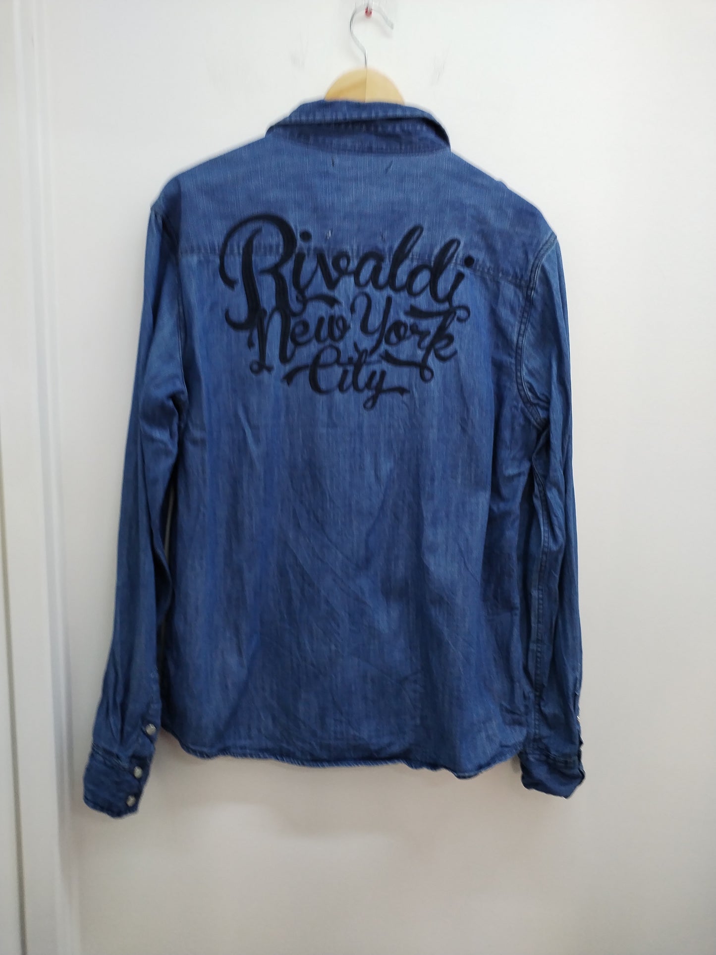 Chemise en jeans manches longues Rivaldi Taille XL